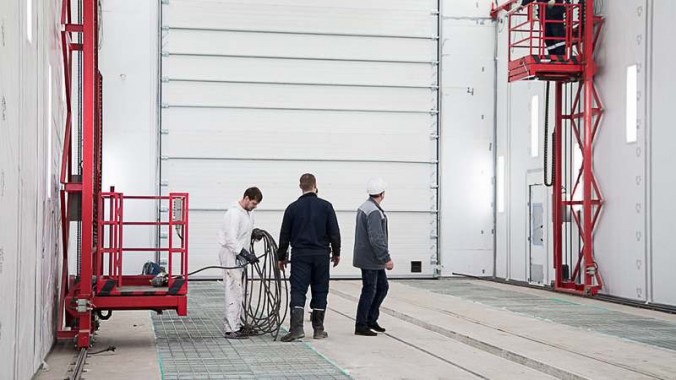 Покрасочно-сушильная камера для оборудования химической, нефтяной и газовой промышленности г. Димитровград, Завод ООО "Димитровградхиммаш"