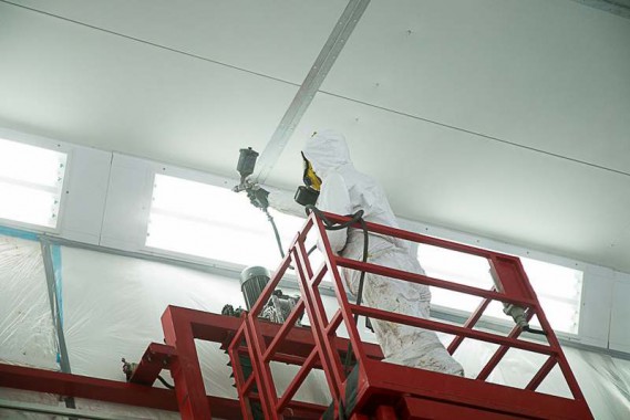 Покрасочно-сушильная камера для оборудования химической, нефтяной и газовой промышленности г. Димитровград, Завод ООО "Димитровградхиммаш"