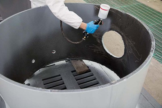 Покрасочно-сушильная камера для оборудования химической, нефтяной и газовой промышленности г. Димитровград, Завод ООО "Димитровградхиммаш"