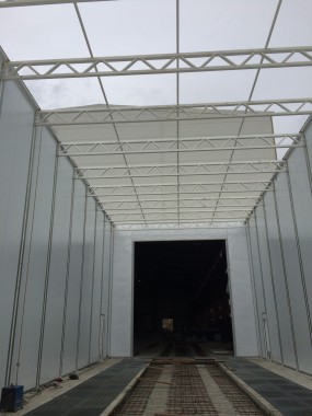 Строительство покрасочно-сушильной камеры для оборудования химической, нефтяной и газовой промышленности г. Димитровград, Завод ООО "Димитровградхиммаш"