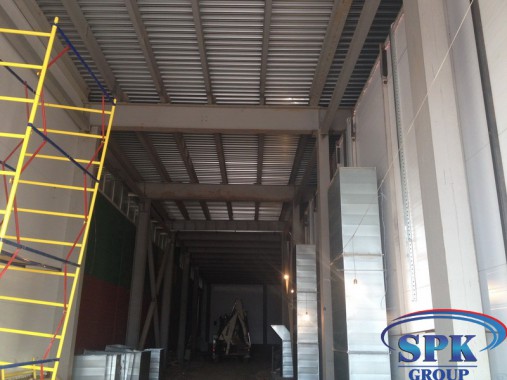 Покрасочно-сушильная камера проходного типа SPK-24.5.5 г. Набережные Челны