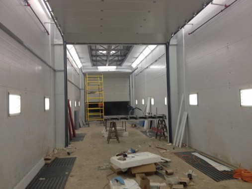 Покрасочно-сушильная камера проходного типа SPK-24.5.5 г. Набережные Челны