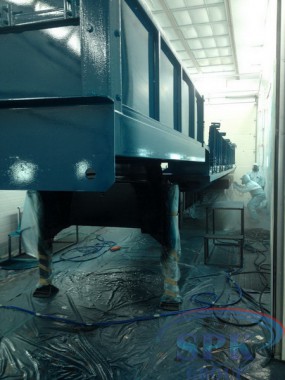 Покрасочно-сушильная камера проходного типа SPK-24.5.5 г. Набережные Челны