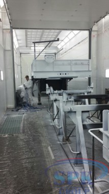 Покрасочно-сушильная камера проходного типа SPK-24.5.5 г. Набережные Челны