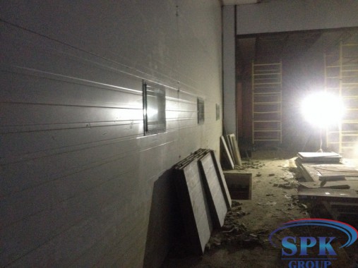 Строительство покрасочно-сушильной камеры проходного типа SPK-24.5.5 г. Набережные Челны