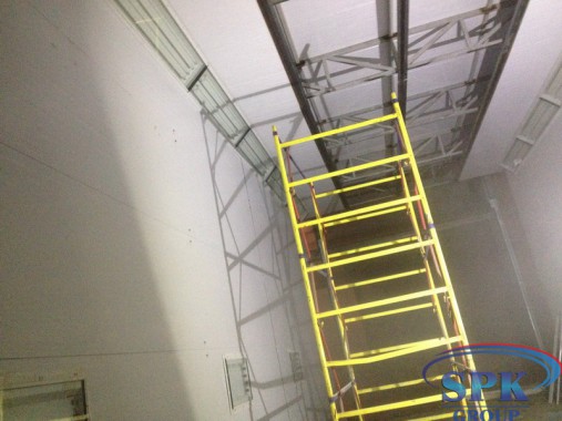 Строительство покрасочно-сушильной камеры проходного типа SPK-24.5.5 г. Набережные Челны