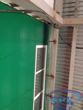 Строительство покрасочно-сушильной камеры проходного типа SPK-24.5.5 г. Набережные Челны