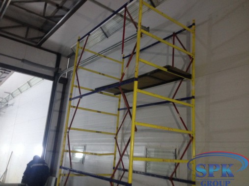 Строительство покрасочно-сушильной камеры проходного типа SPK-24.5.5 г. Набережные Челны