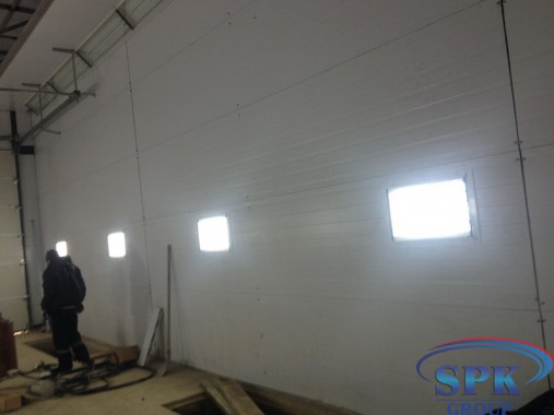 Строительство покрасочно-сушильной камеры проходного типа SPK-24.5.5 г. Набережные Челны