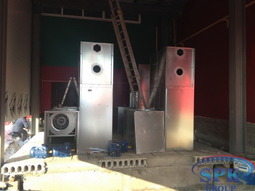 Строительство покрасочно-сушильной камеры проходного типа SPK-24.5.5 г. Набережные Челны