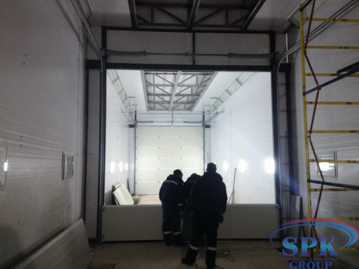 Строительство покрасочно-сушильной камеры проходного типа SPK-24.5.5 г. Набережные Челны