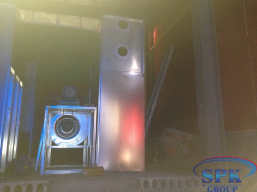 Строительство покрасочно-сушильной камеры проходного типа SPK-24.5.5 г. Набережные Челны