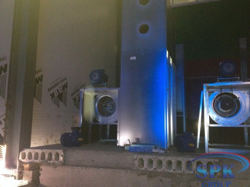 Строительство покрасочно-сушильной камеры проходного типа SPK-24.5.5 г. Набережные Челны