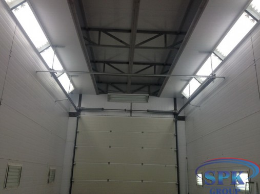 Строительство покрасочно-сушильной камеры проходного типа SPK-24.5.5 г. Набережные Челны