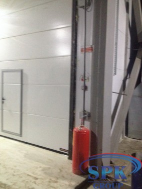 Строительство покрасочно-сушильной камеры проходного типа SPK-24.5.5 г. Набережные Челны