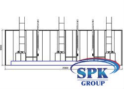 Модернизация проходной окрасочно сушильной камеры для вагонов SPK-25.13.6