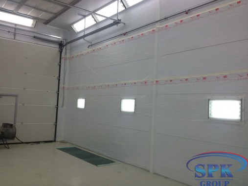 Строительство покрасочно-сушильной камеры проходного типа SPK-24.5.5 г. Набережные Челны