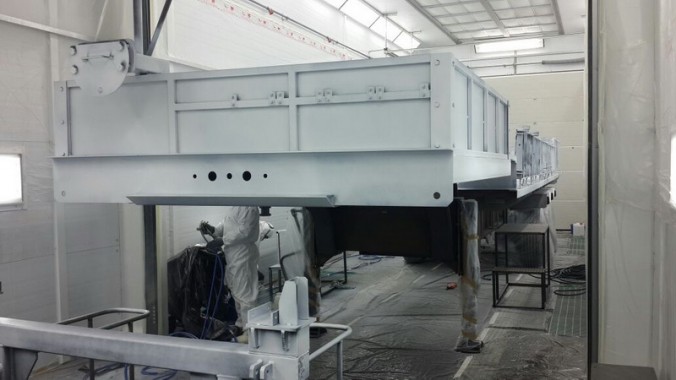 Строительство покрасочно-сушильной камеры проходного типа SPK-24.5.5 г. Набережные Челны