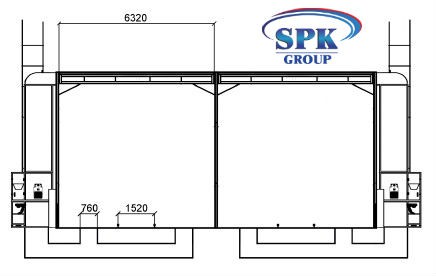 Модернизация проходной окрасочно сушильной камеры для вагонов SPK-25.13.6