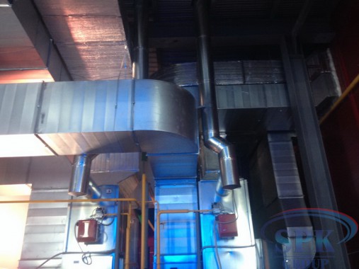 Строительство покрасочно-сушильной камеры проходного типа SPK-24.5.5 г. Набережные Челны