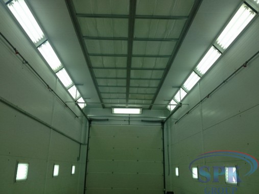 Строительство покрасочно-сушильной камеры проходного типа SPK-24.5.5 г. Набережные Челны