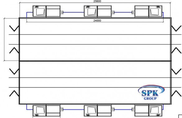 Модернизация проходной окрасочно сушильной камеры для вагонов SPK-25.13.6