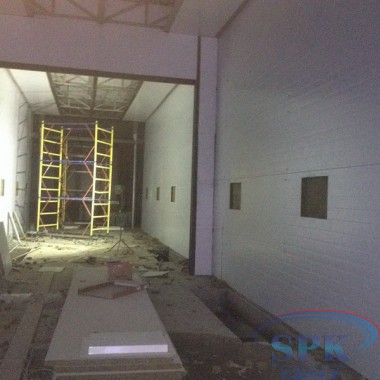 Строительство покрасочно-сушильной камеры проходного типа SPK-24.5.5 г. Набережные Челны