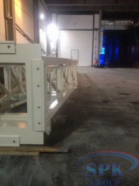 Строительство покрасочно-сушильной камеры проходного типа SPK-24.5.5 г. Набережные Челны