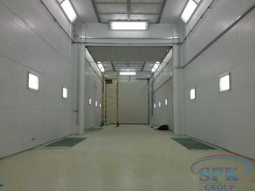 Строительство покрасочно-сушильной камеры проходного типа SPK-24.5.5 г. Набережные Челны