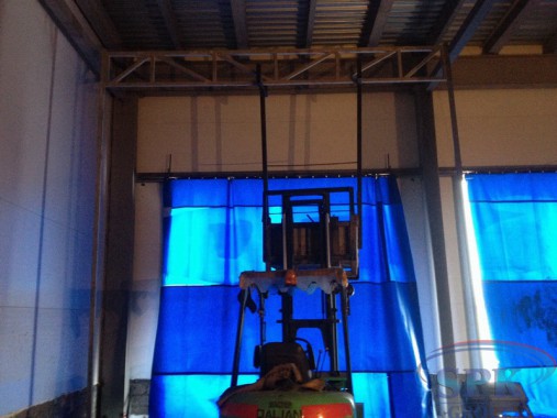 Строительство покрасочно-сушильной камеры проходного типа SPK-24.5.5 г. Набережные Челны