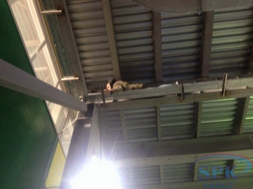 Строительство покрасочно-сушильной камеры проходного типа SPK-24.5.5 г. Набережные Челны