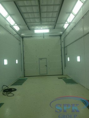 Строительство покрасочно-сушильной камеры проходного типа SPK-24.5.5 г. Набережные Челны