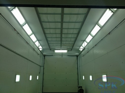 Строительство покрасочно-сушильной камеры проходного типа SPK-24.5.5 г. Набережные Челны