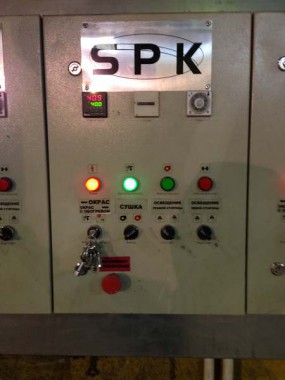 Окрасочно-сушильная камера для 6 вагонов SPK-66x21x6 Россия г Новозыбков