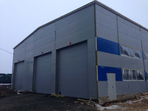 Окрасочно-сушильная камера для 6 вагонов SPK-66x21x6 Россия г Новозыбков