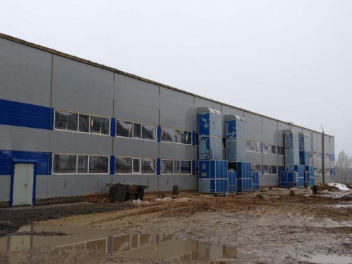 Окрасочно-сушильная камера для 6 вагонов SPK-66x21x6 Россия г Новозыбков