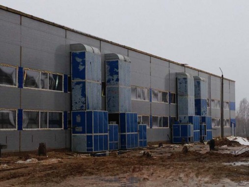 Окрасочно-сушильная камера для 6 вагонов SPK-66x21x6 Россия г Новозыбков