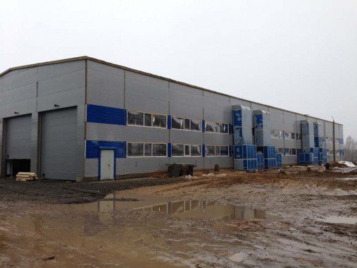 Окрасочно-сушильная камера для 6 вагонов SPK-66x21x6 Россия г Новозыбков