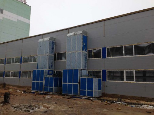 Окрасочно-сушильная камера для 6 вагонов SPK-66x21x6 Россия г Новозыбков