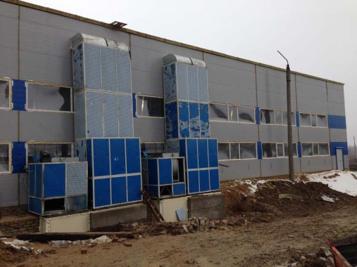 Окрасочно-сушильная камера для 6 вагонов SPK-66x21x6 Россия г Новозыбков