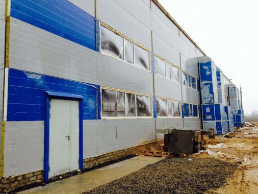 Окрасочно-сушильная камера для 6 вагонов SPK-66x21x6 Россия г Новозыбков