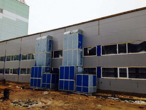 Окрасочно-сушильная камера для 6 вагонов SPK-66x21x6 Россия г Новозыбков