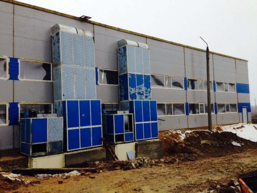 Окрасочно-сушильная камера для 6 вагонов SPK-66x21x6 Россия г Новозыбков