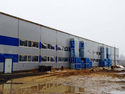 Окрасочно-сушильная камера для 6 вагонов SPK-66x21x6 Россия г Новозыбков