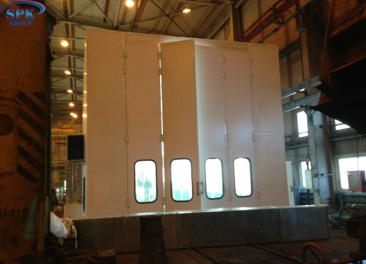 Покрасочно-сушильный комплекс для вагонов SPK-18x6x5