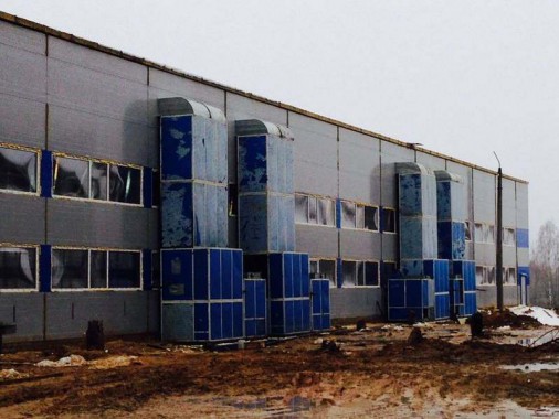 Окрасочно-сушильная камера для 6 вагонов SPK-66x21x6 Россия г Новозыбков