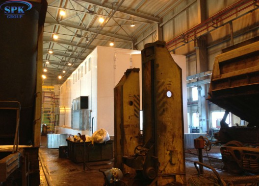 Покрасочно-сушильный комплекс для вагонов SPK-18x6x5