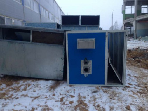 Строительство покрасочно-сушильной камеры для 6 вагонов SPK-66x21x6 Россия г. Новозыбков