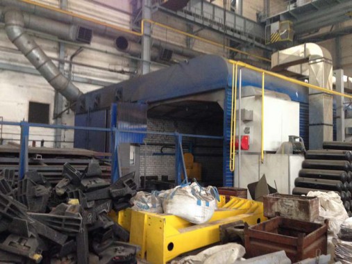 Строительство покрасочно-сушильной камеры для 6 вагонов SPK-66x21x6 Россия г. Новозыбков