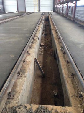 Строительство покрасочно-сушильной камеры для 6 вагонов SPK-66x21x6 Россия г. Новозыбков